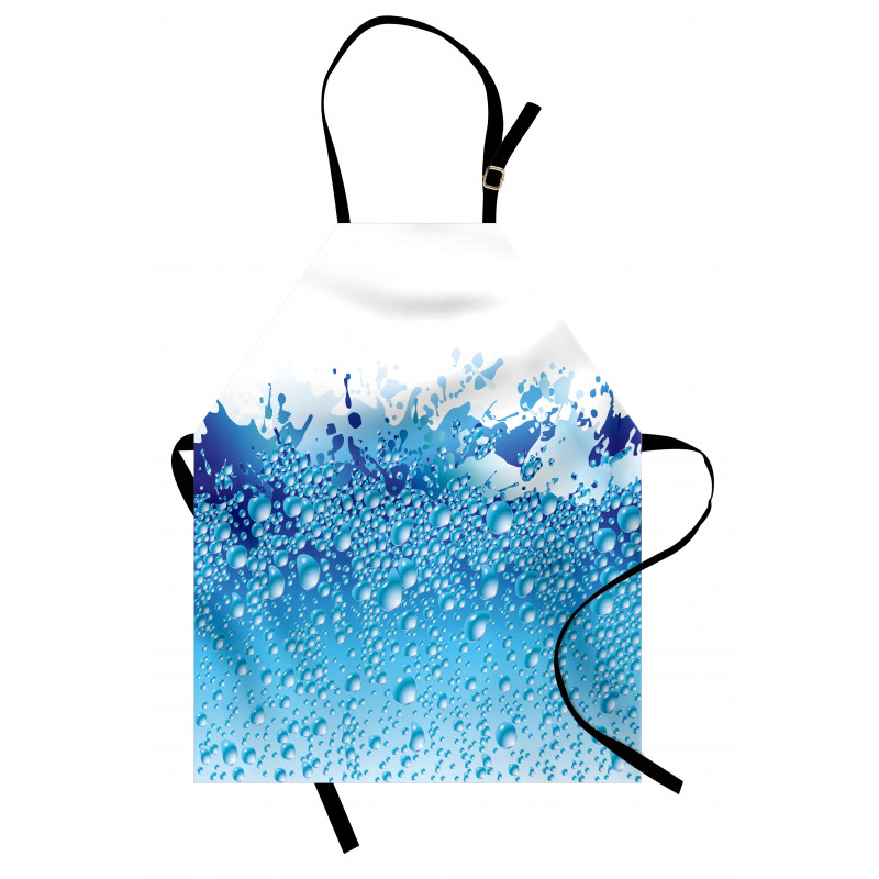 Bubbles Splashes Drops Apron