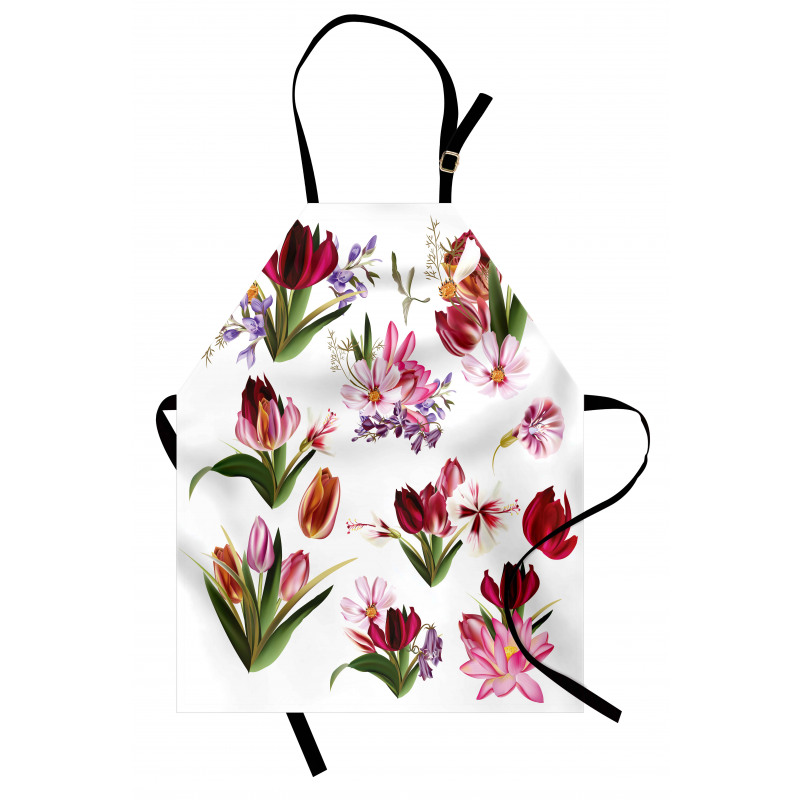 Composition of Flowers Apron