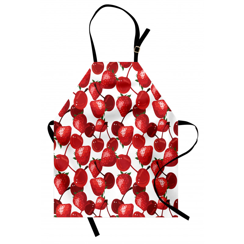 Cherry Picnic Spring Fruits Apron