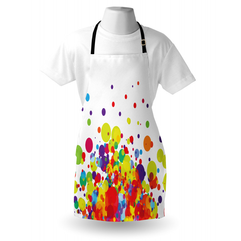 Abstract Circle Rounds Apron