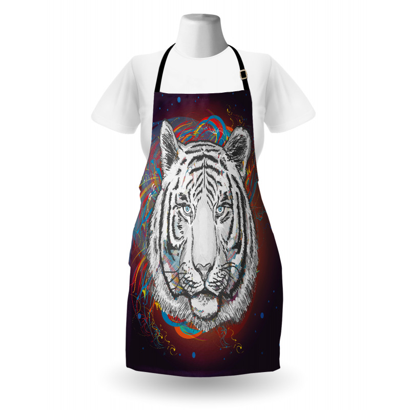 Tiger from Outer Space Apron