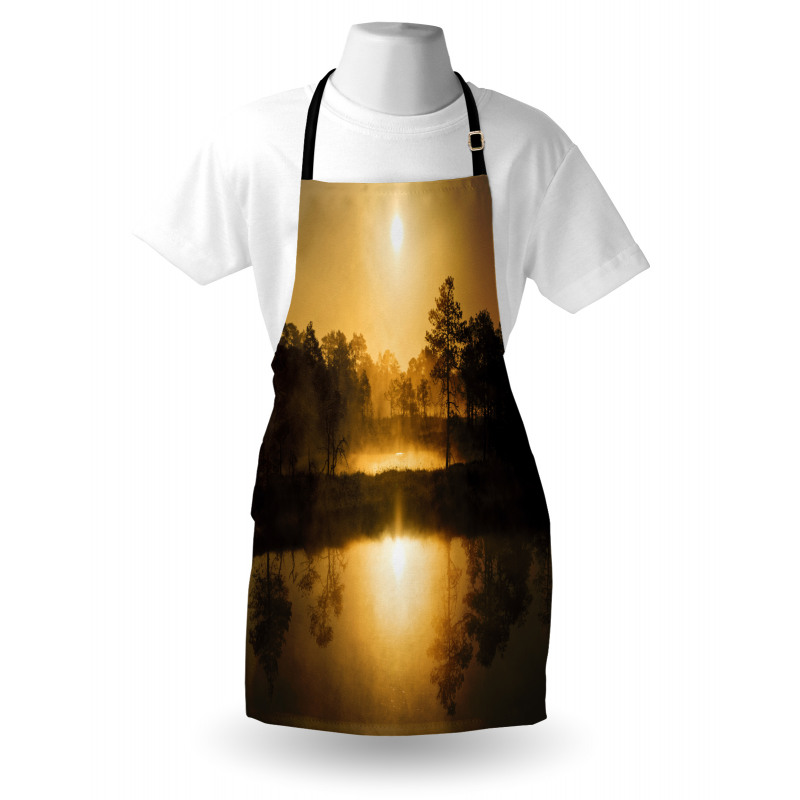 Idyllic Sunrise Morning Apron