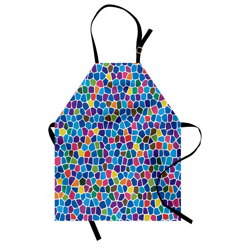 Vivid Mosaic Design Apron