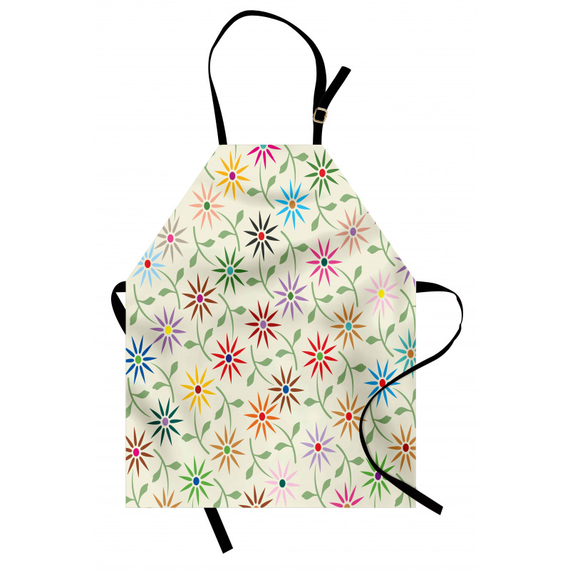 Colorful Graphic Garden Apron