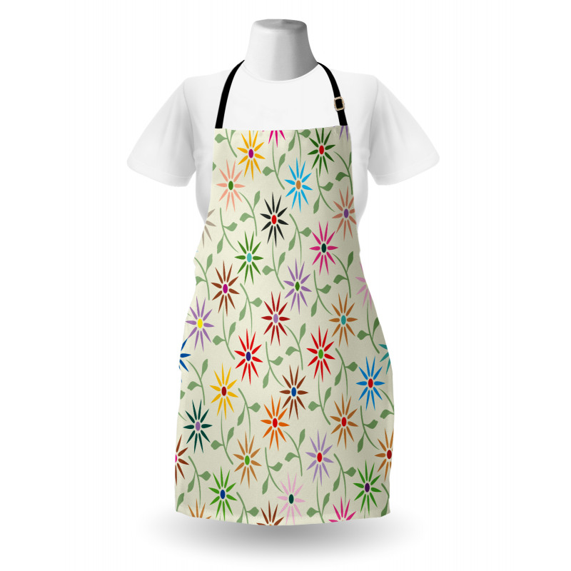 Colorful Graphic Garden Apron