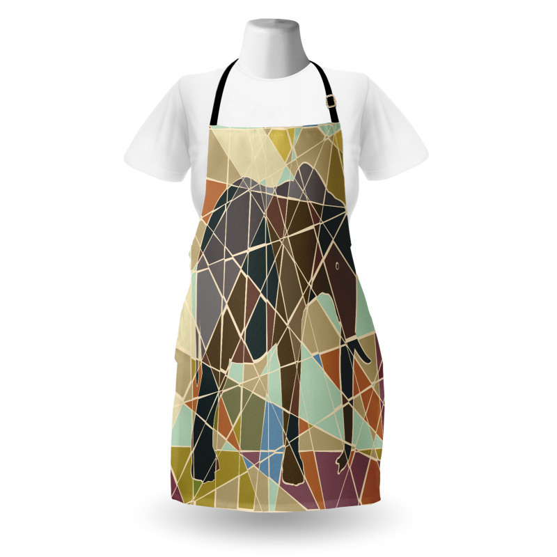 Mosaic Animal Apron