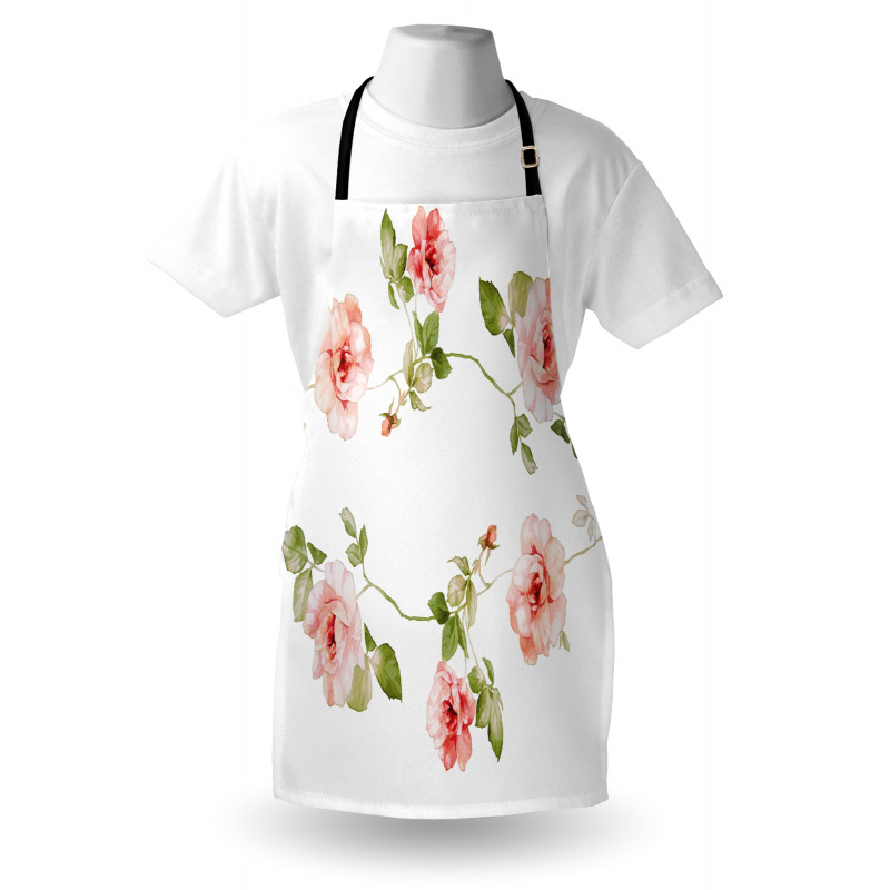 Rose Flower Petals Apron