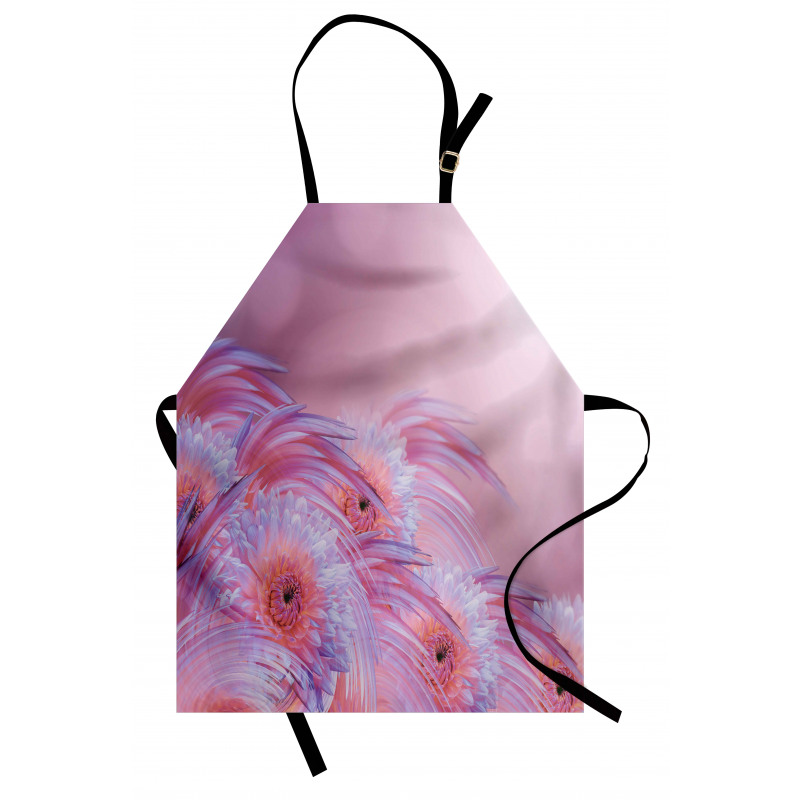 Summer Dahlia Flowers Apron