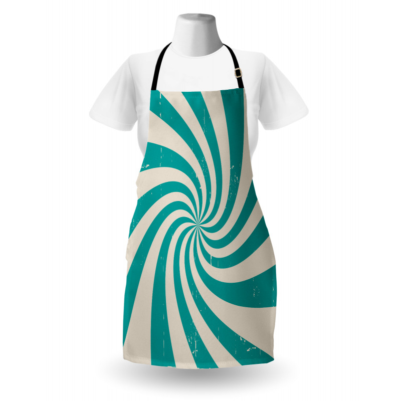 Nostalgic Spiral Colors Apron