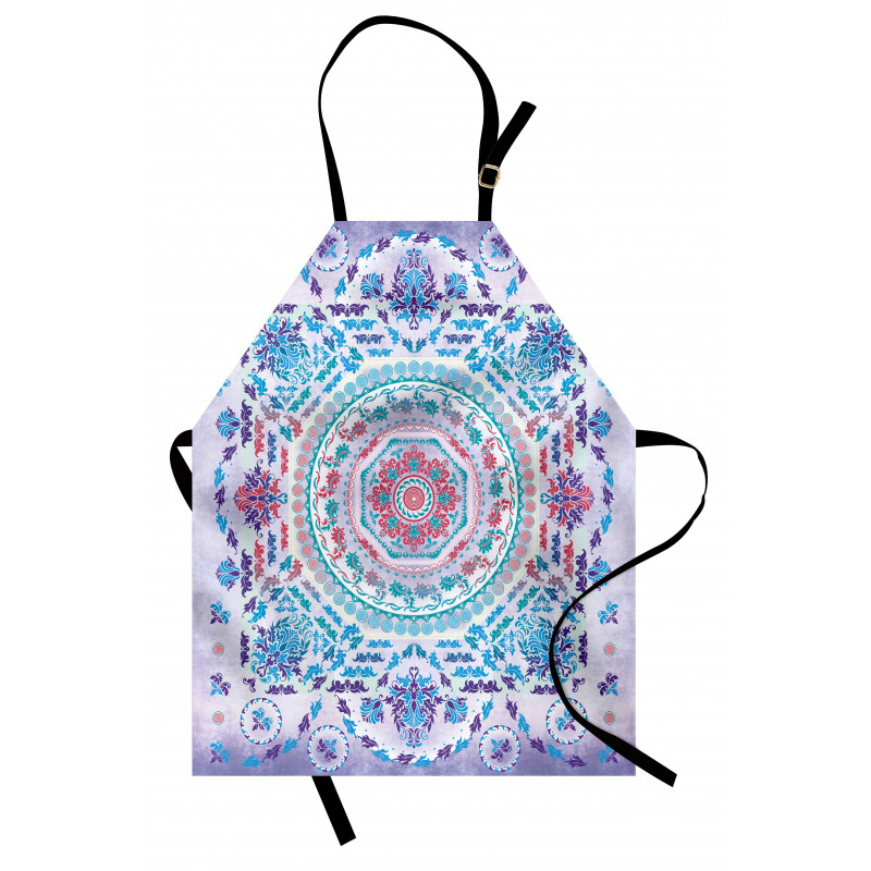 Floral Medallion Design Apron