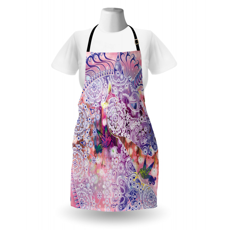 Fantasy Animal Birds Apron