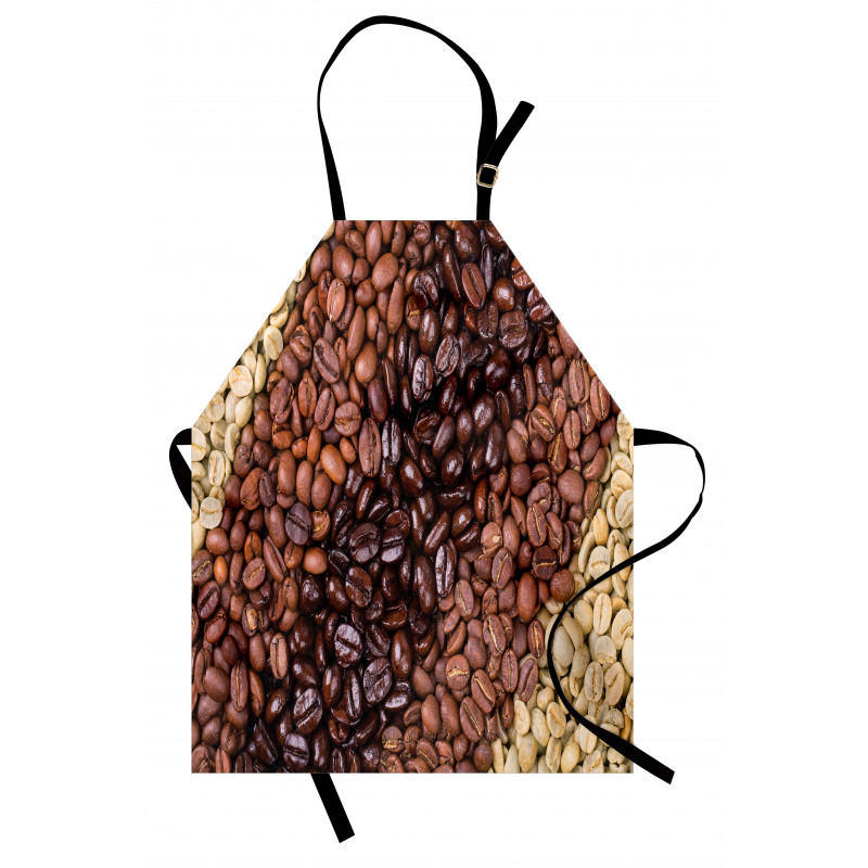 Coffee Beans Stripes Apron