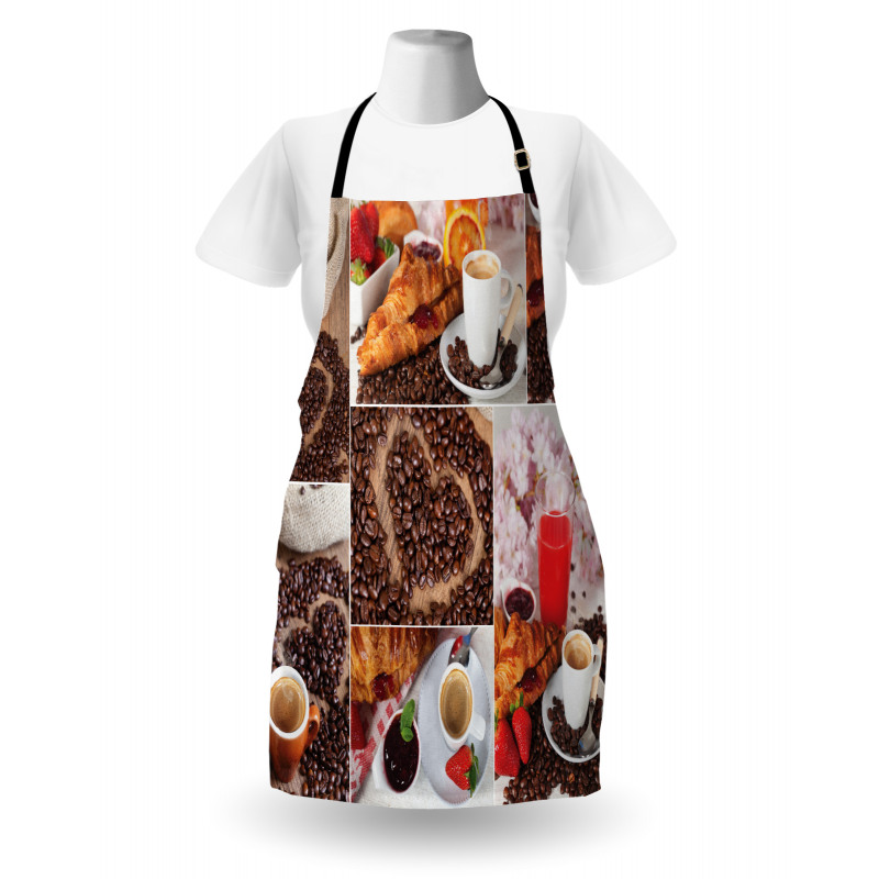 Croissant and Coffee Apron