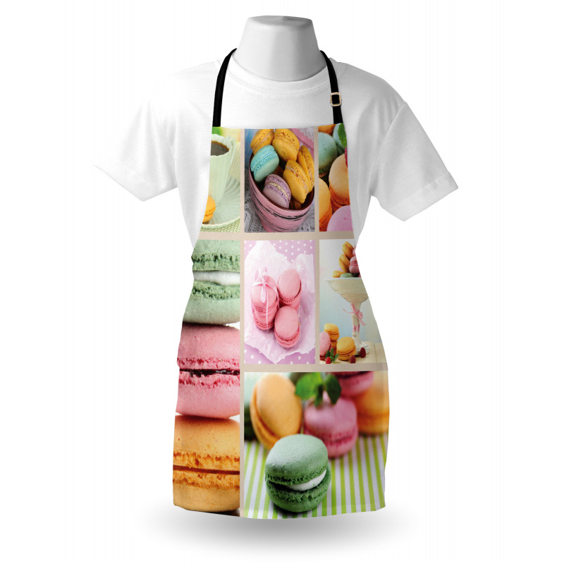 French Macaroon Coffee Apron