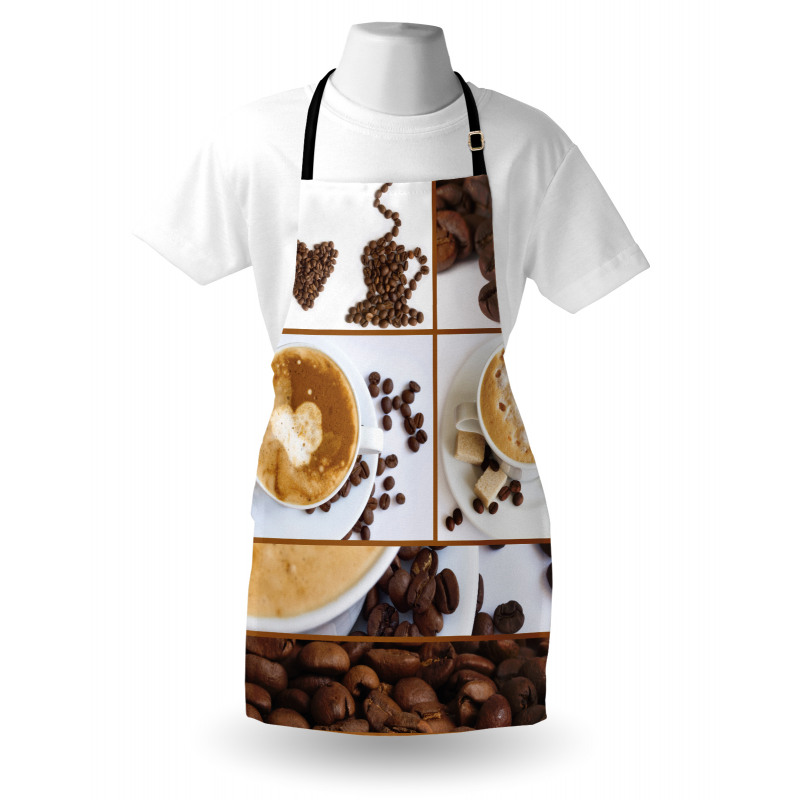 Coffee Mugs Hot Foamy Apron