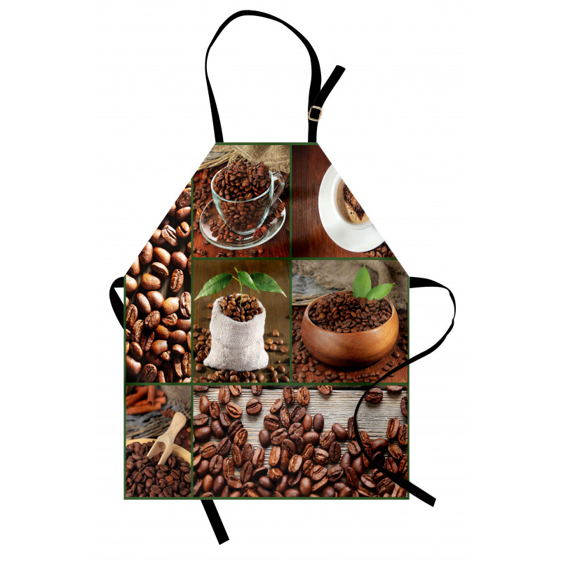 Coffee Beans and Bags Apron