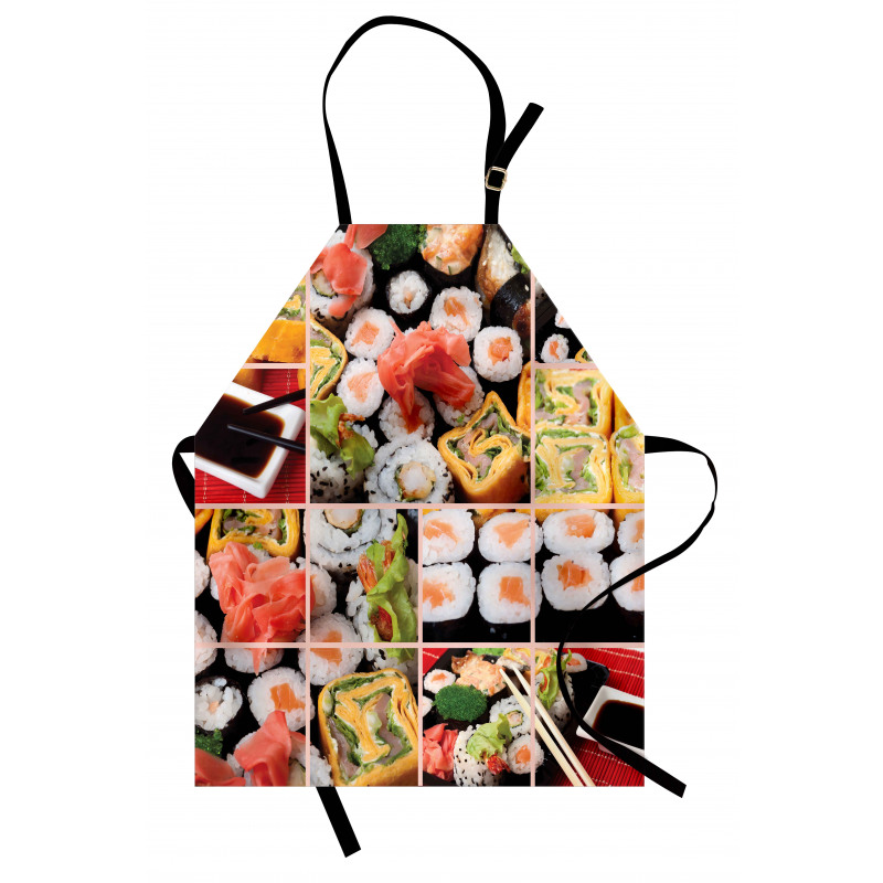 Sushi Roll Colored Apron