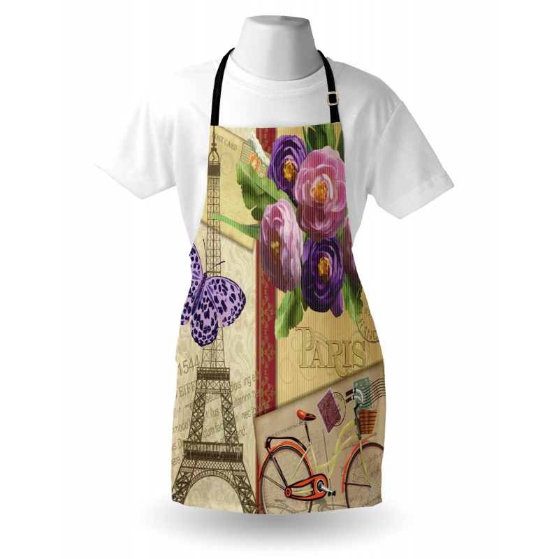 French Landmarks Tower Apron