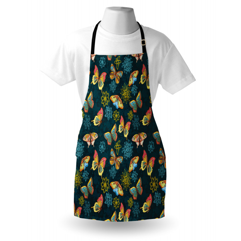 Butterflies and Flowers Apron