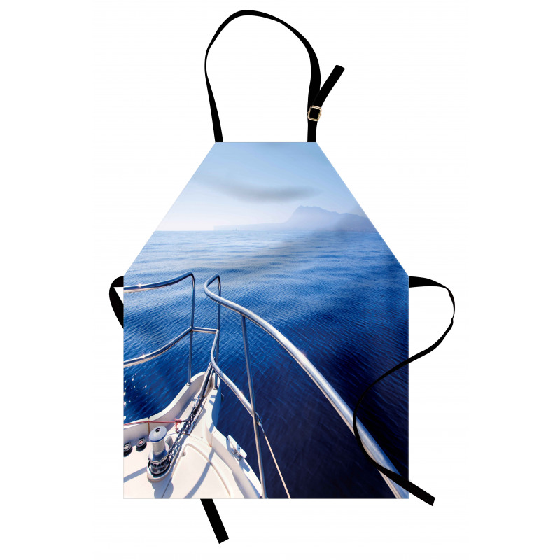 Boat Yacht Ocean Scenery Apron