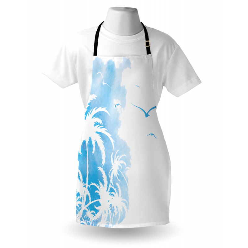 Island Palms Abstract Apron