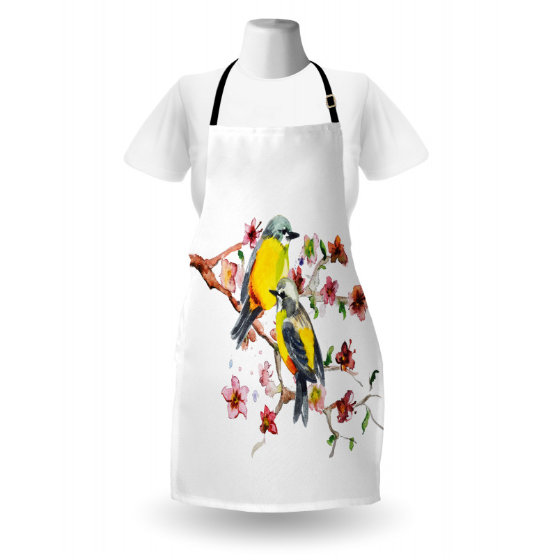 Birds on the Branches Apron