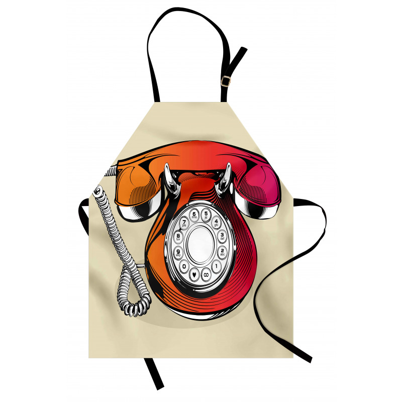 Classic Retro Telephone Apron