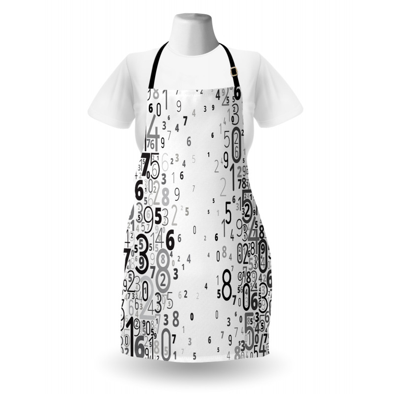 Mathematic Numbers Image Apron