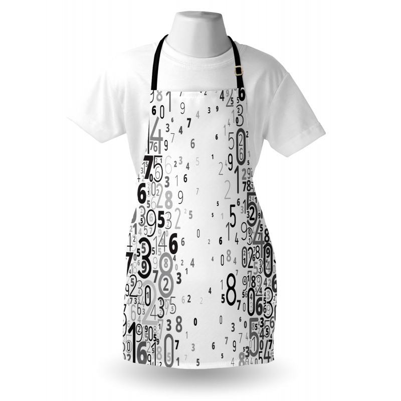 Mathematic Numbers Image Apron