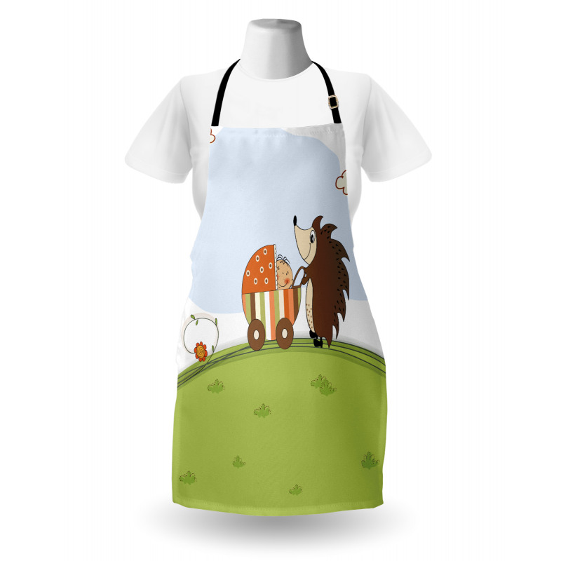 Baby Shower and Hedgehog Apron