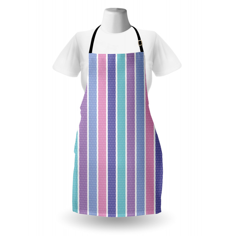 Polka Dot with Stripes Apron