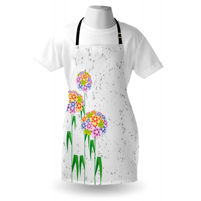 Colorful Daisies Artwork Apron