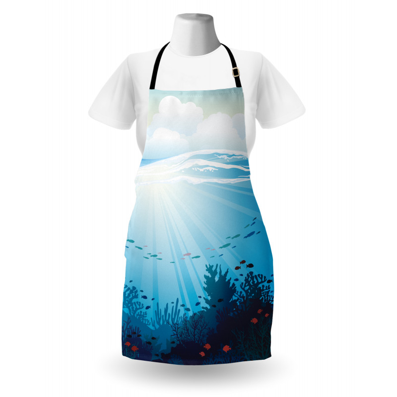 Fish Aquarium Coral Reefs Apron