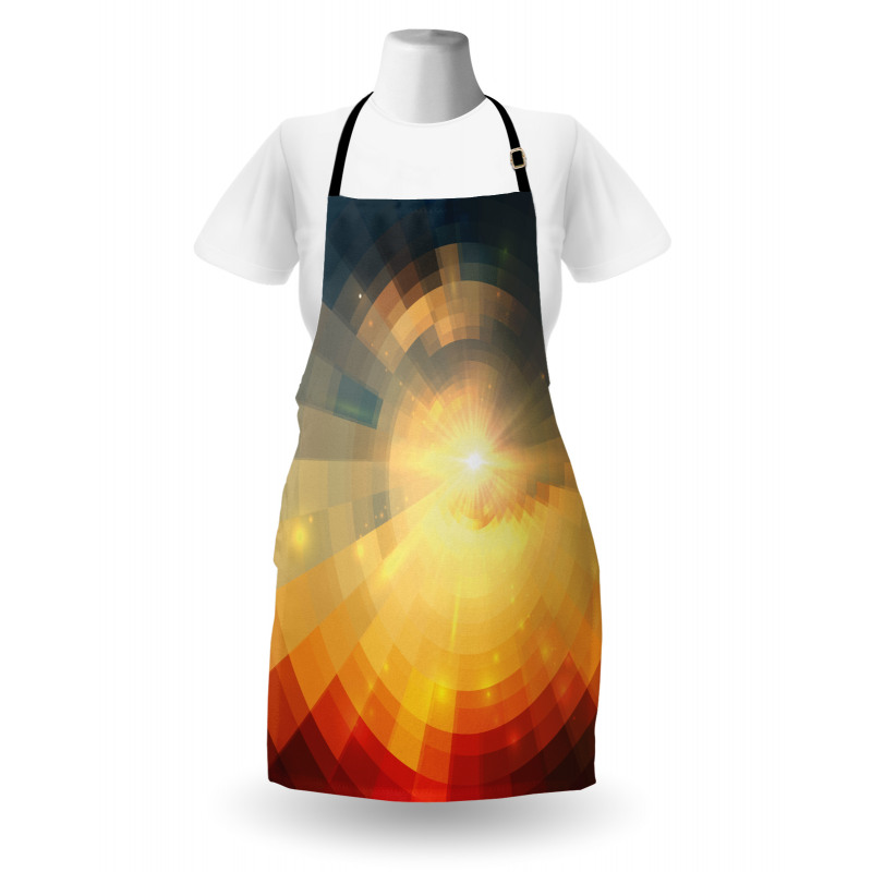 Sunbeams in Clear Sky Apron