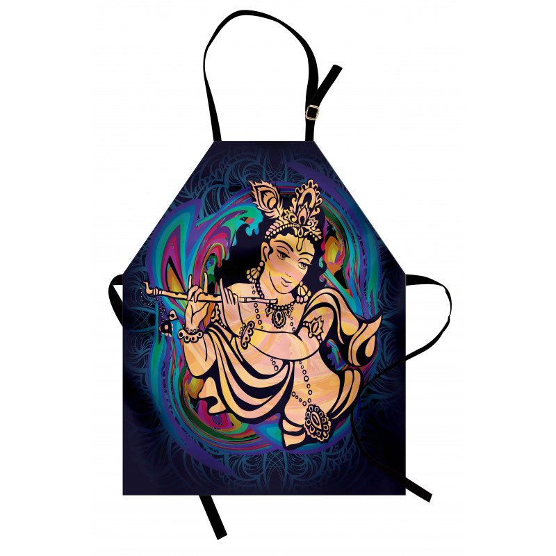 Traditional Woman Figure Apron