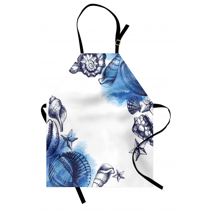 Sealife Sea Shells Sand Apron