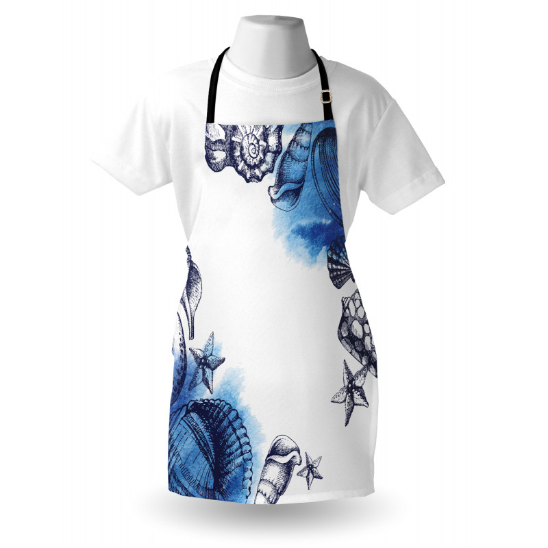 Sealife Sea Shells Sand Apron