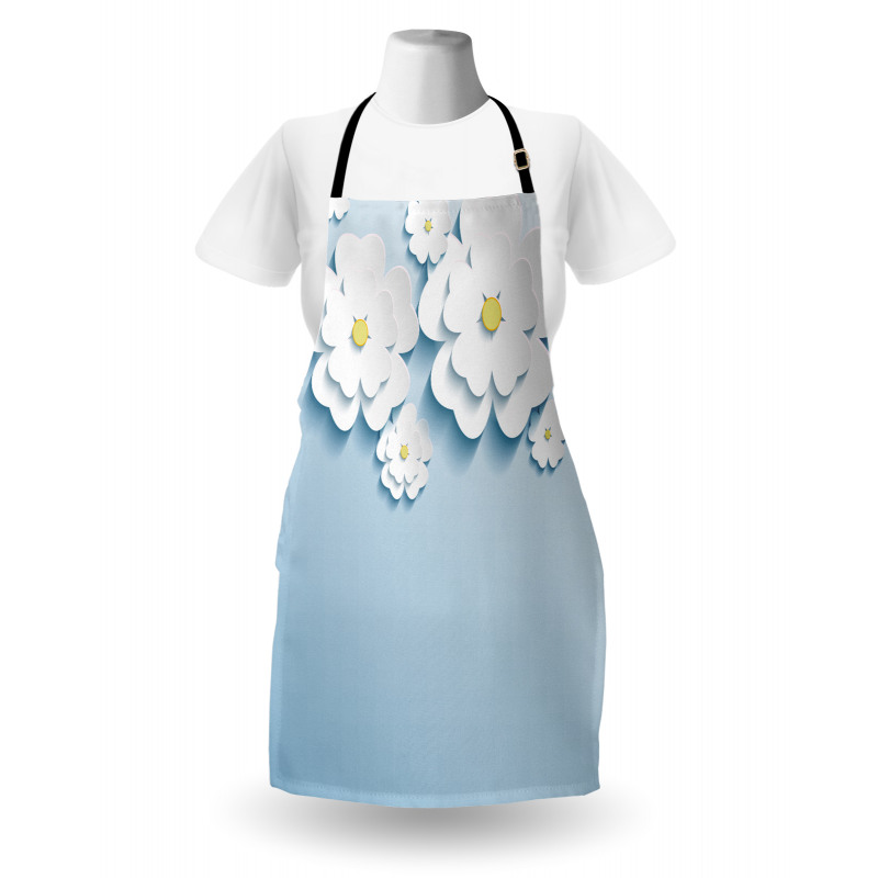 Abstract Cherry Blossom Apron