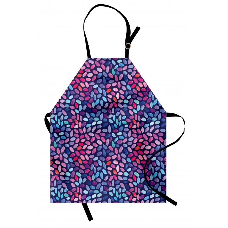 Watercolor Sketch Mosaic Apron