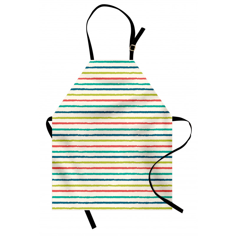 Doodle Paralel Lines Apron