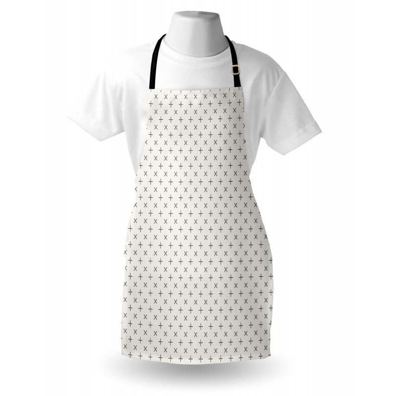 Pale Floral Apron