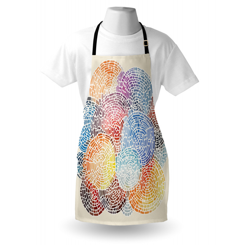 Abstract Mosaic Spots Apron