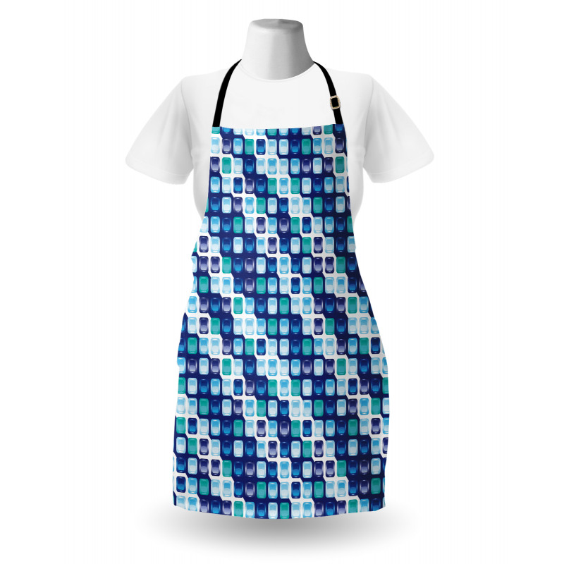 Vintage Mosaics Squares Apron