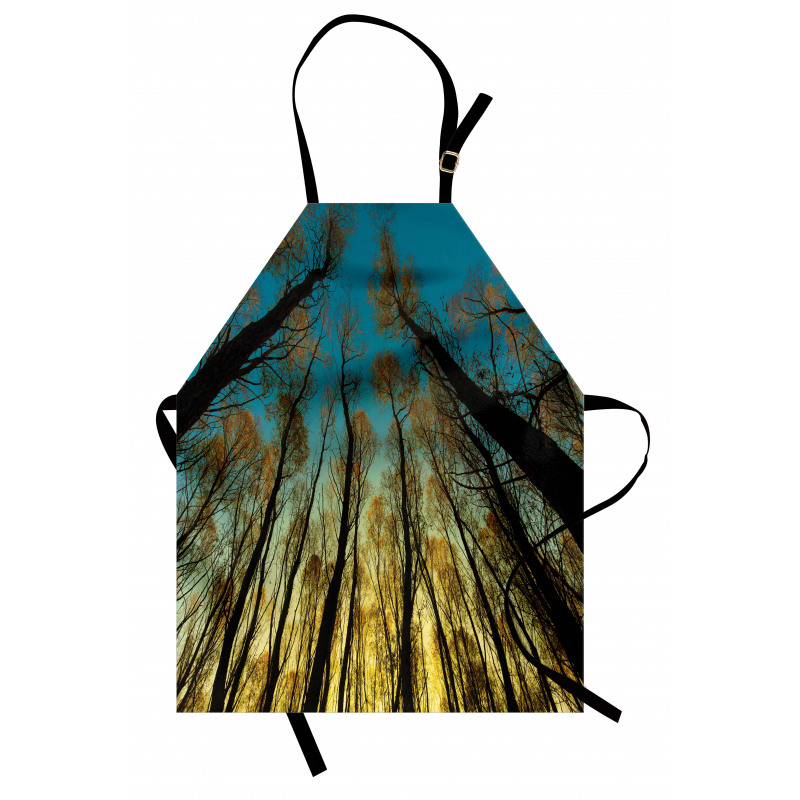 Trees Sunrise Pastoral Apron