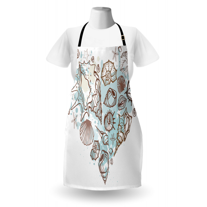 Scallop Starfish Whelk Apron