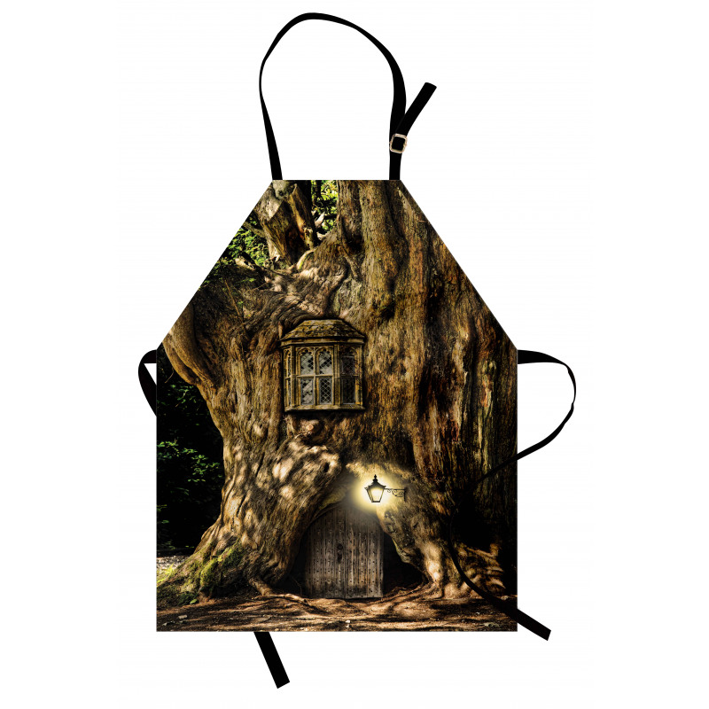 Fairytale House Tree Apron