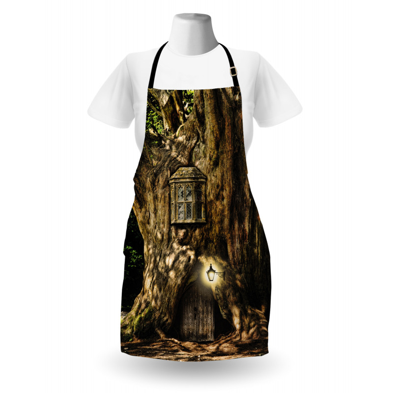 Fairytale House Tree Apron