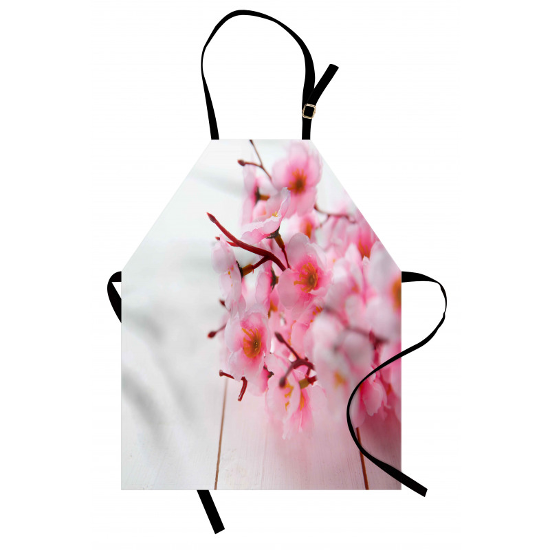 Cherry Blossom Petals Apron