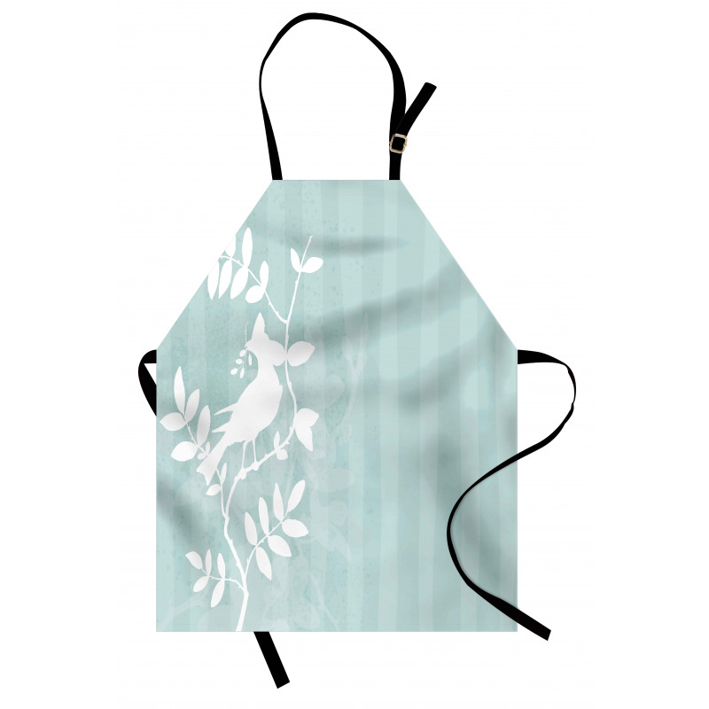 Bird Silhouette on Tree Apron