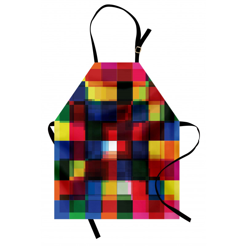 Halftoned Mosaic Tile Apron